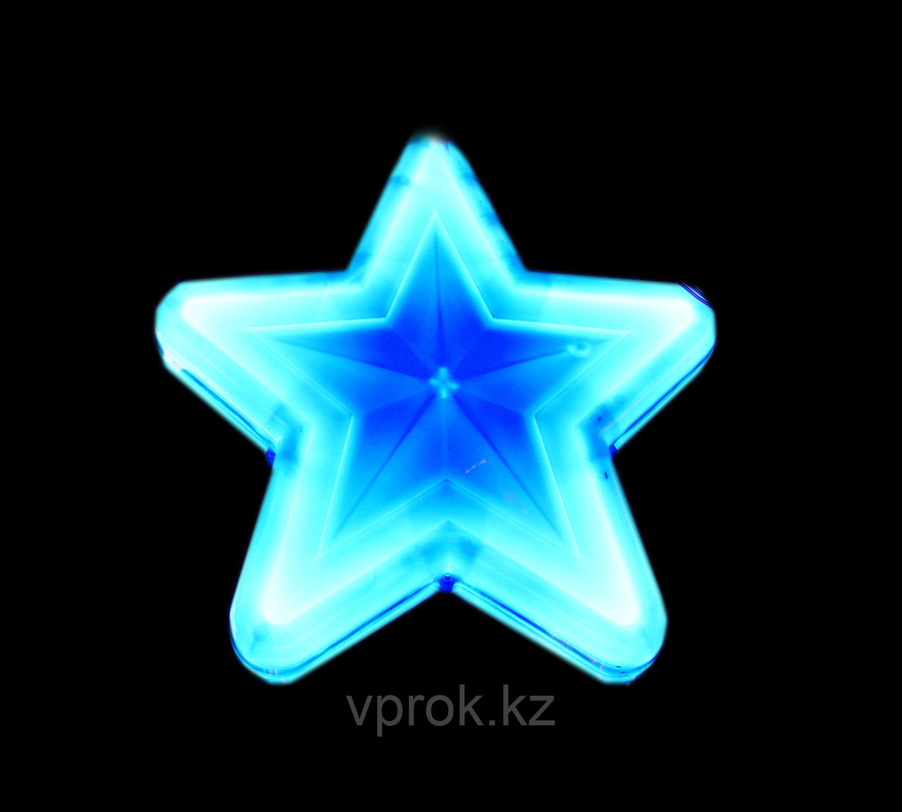 Фигура световая "Звезда-хамелеон" (высота 30 см) - фото 1 - id-p18826807