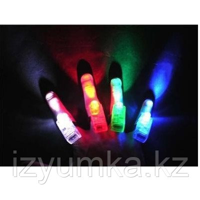4 лазерные лампочки на пальцы Laser Finger