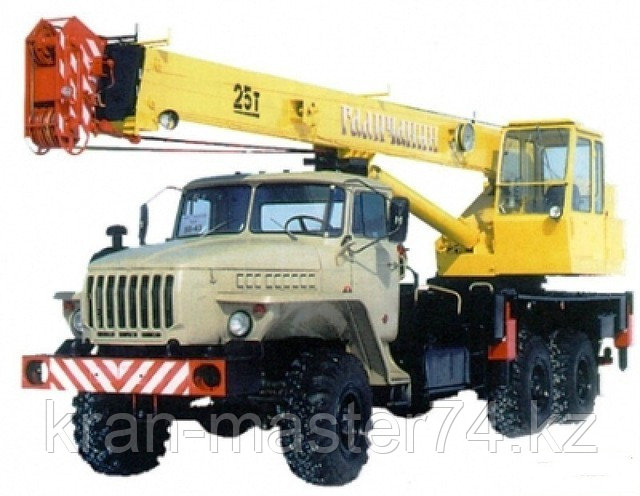 Запчасти для автокрана Галичанин КС-55713-3