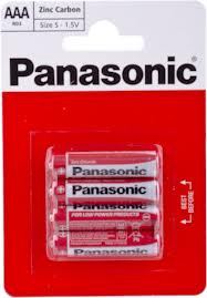 Panasonic R03REL/4BPU Батарейка солевая