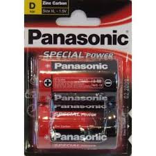 Panasonic R20REL/2BPU Батарейка солевая