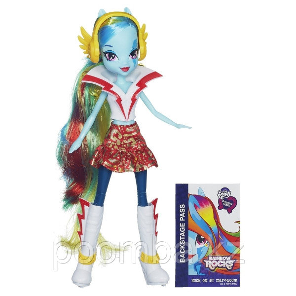 Кукла My Little Pony Equestria Girls - Радуга с наушниками