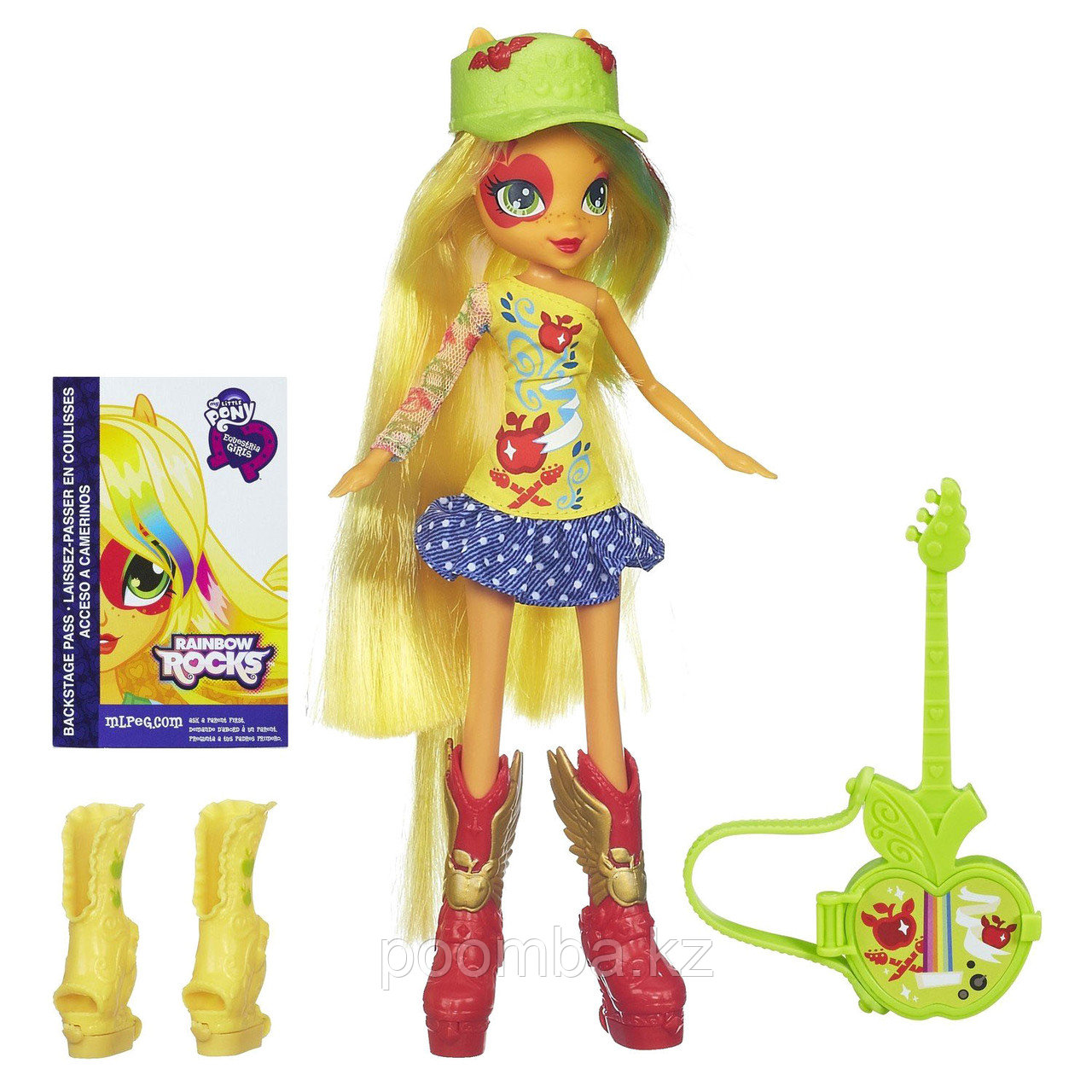 Кукла My Little Pony Equestria Girls - Эпплджек с гитарой