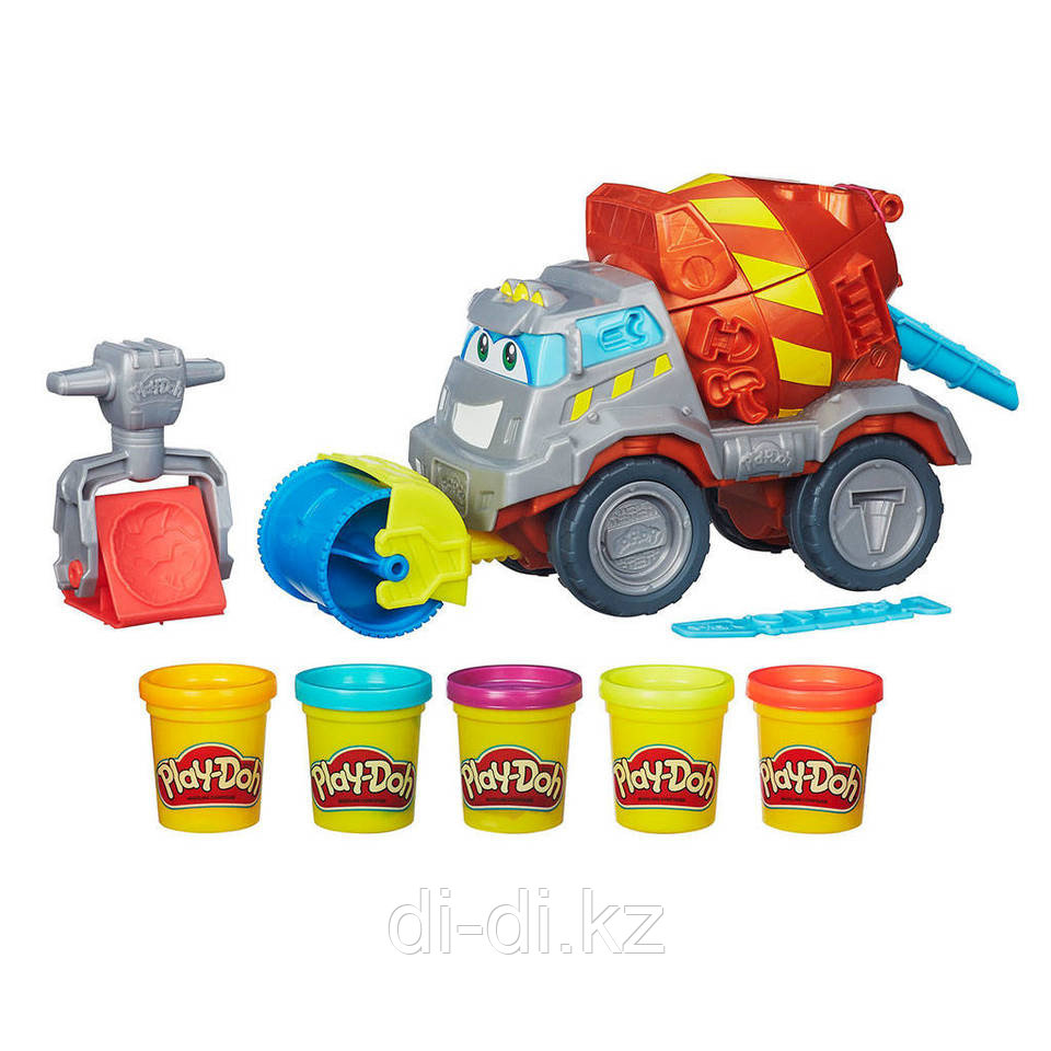 Игровой набор "Задорный цементовоз Вова" Play-Doh