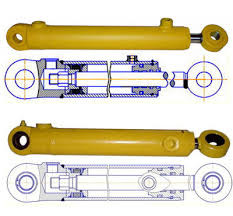 Гидроцилиндр для погрузчика JCB, гидравлический цилиндр для погрузчика JCB - фото 3 - id-p19528705