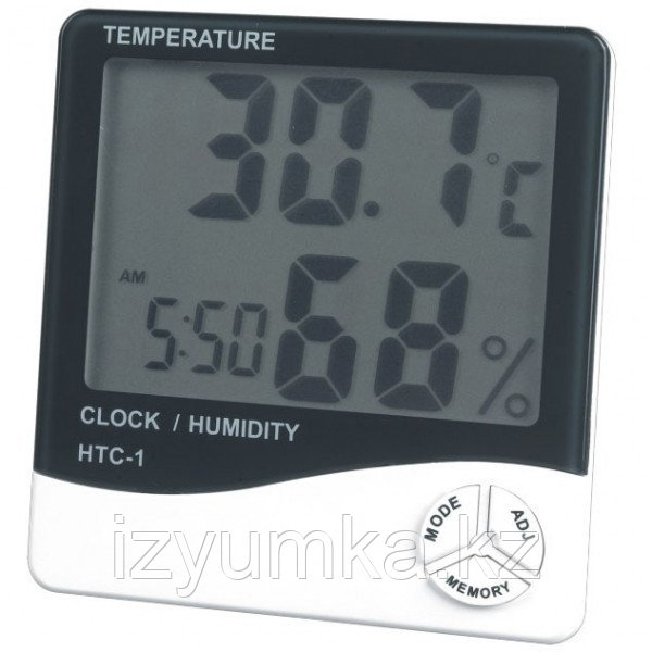 Цифровой термометр + гигрометр + часы