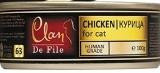 Clan De File 100г Курица влажный корм для кошек