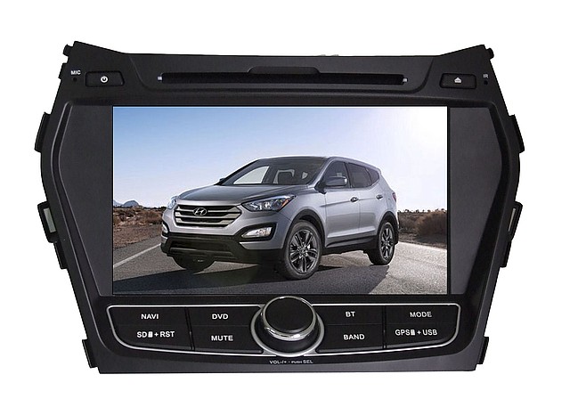 Штатное головное устройство HYUNDAI Santafe NEW - фото 1 - id-p957321