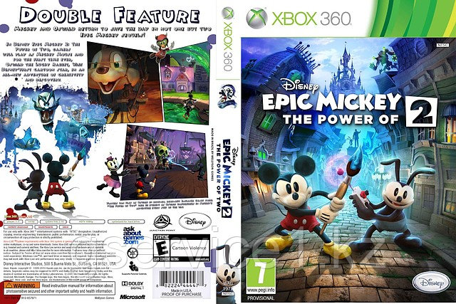 Disney Epic Mickey 2: The Power of Two - фото 1 - id-p971476