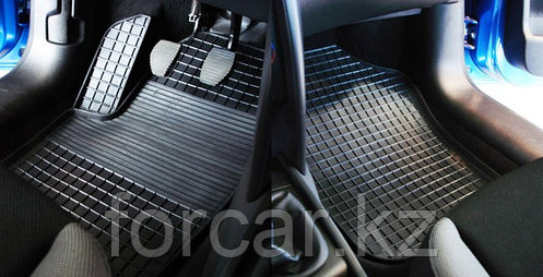 Коврики резиновые (сетка) Seintex в салон BMW X-5 E-70 2007 -, фото 2