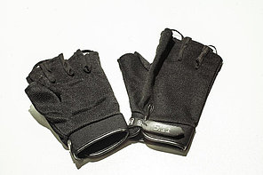 Тактические перчатки 5.11 Black беспалые