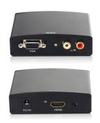HDMI - VGA +R/L - Переходник, конвертер со стереозвуком