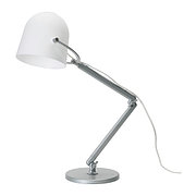 Лампа настольная СВИРВЕЛЬ белый ИКЕА, IKEA