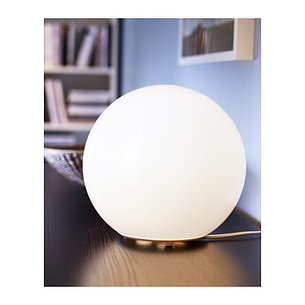 Лампа настольная ФАДУ белый 25 см ИКЕА, IKEA, фото 2