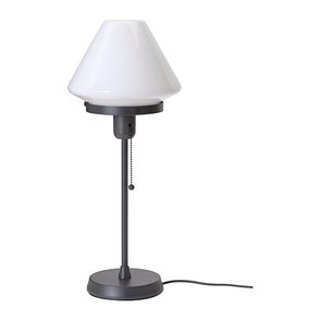 Лампа настольная ЭЛЬВЕНГЕН белый ИКЕА, IKEA, фото 2