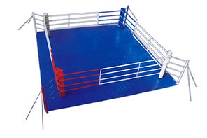 Ринг боксерский на растяжках 6м х 6м (боевая зона 5м х 5м)