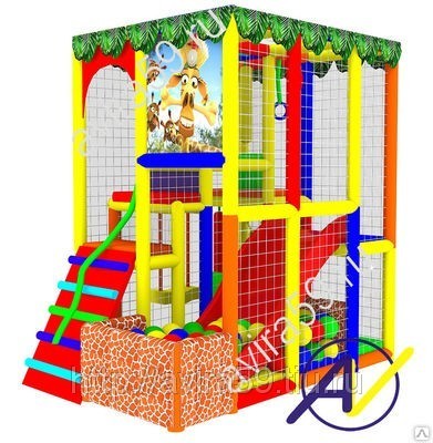 Детский игровой лабиринт. Джунгли-1