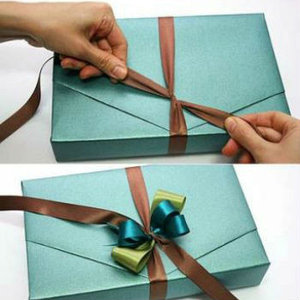 услуги упаковки и оформления подарков