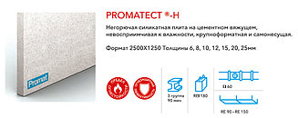 Огнезащитная силикатная плита Promatect-H