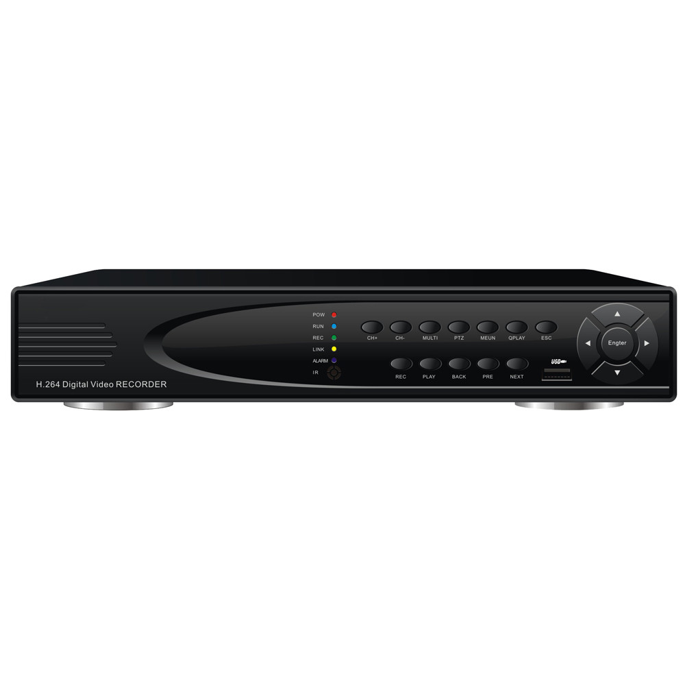 Видеорегистратор 4-канальный 3в1 DVR/HD-DVR/NVR