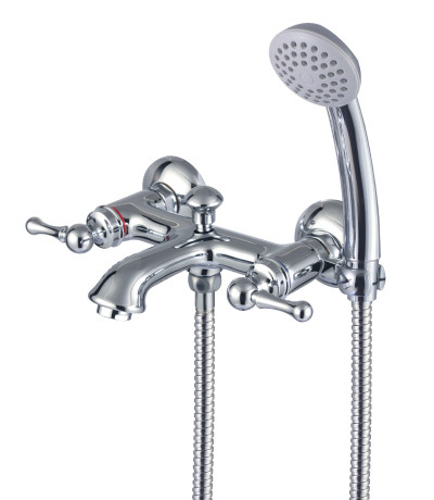 LM1302C Серия plus BALANCE. Смеситель для ванны с коротким изливом, хром