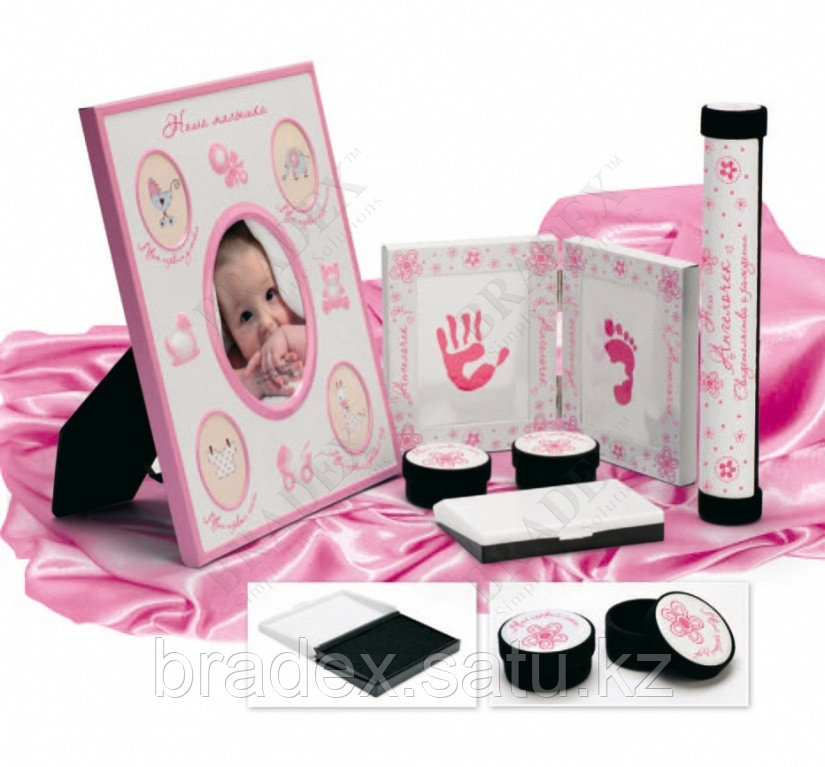 Набор подарочный для новорождённого «МОЯ МАЛЫШКА» 5 pcs Baby Gift Sets - фото 1 - id-p19963060