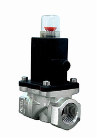 Клапан запорный с электромагнитным управлением газовый КЗЭУГ-А
