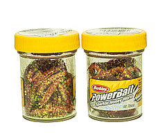 Приманка "Berkley PowerBait Sparkle Honey Worm, Red Scales"