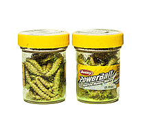 Приманка "Berkley PowerBait Sparkle Honey Worm, Yellow Scales"