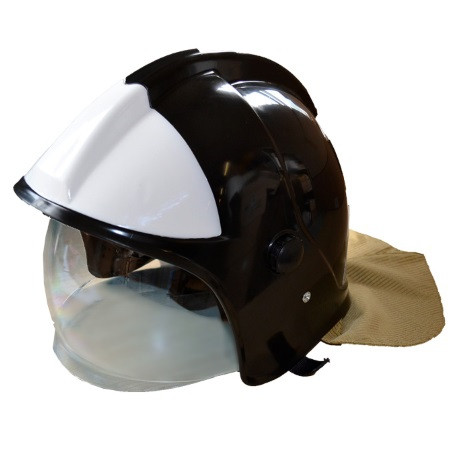 Шлем каска ШКПС (белый/черный)