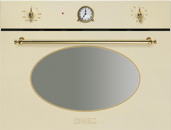 Встраиваемая духовка с функцией микроволновки Smeg SF4800MCP