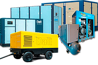 Передвижные винтовые компрессоры с дизельным приводом