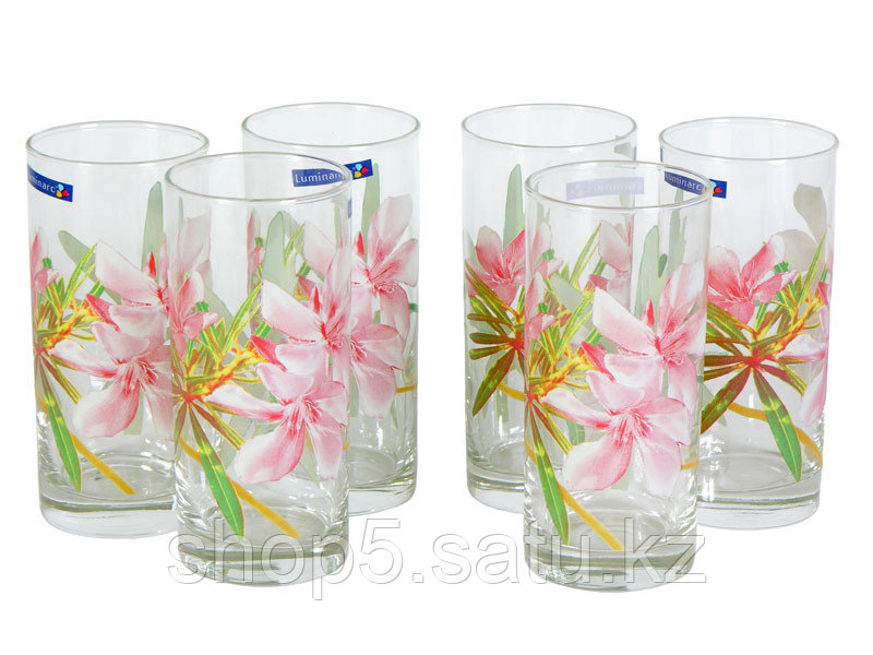 FREESIA стаканы высокие 27 cl 6шт, уп.