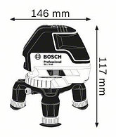 Линейный лазерный нивелир BOSCH GLL 3-50 + BM1 + L-BOXX  Построитель плоскостей , фото 3