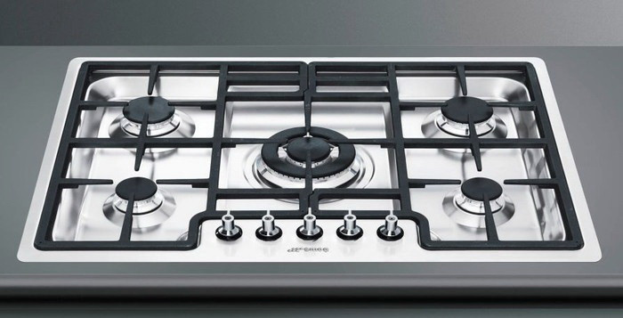 Встраиваемая газовая поверхность Smeg PGF75F-4