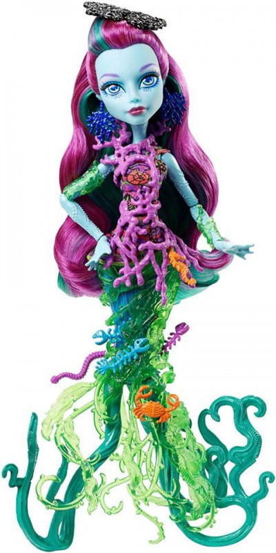 Monster High «Страшный Барьерный Риф» Кукла Поси Риф, Монстер хай