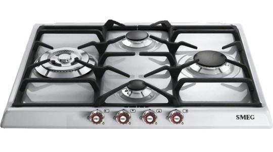 Встраиваемая газовая поверхность Smeg SR764XRW