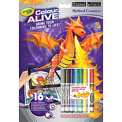Crayola Интерактивная раскраска Драконы