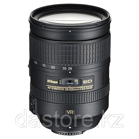 Nikon 28-300 mm f/3,5-5,6 G ED VR AF-S NIKKOR объектив универсальный, фото 2