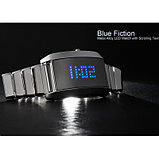 Светодиодные часы с прокруткой текста "Blue Fiction", фото 2
