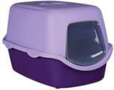 Trixie фиолетовый/сиреневый Закрытый туалет для  кошек 40×40×56см