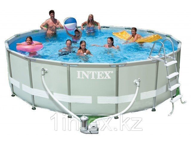 Каркасный сборный бассейн Intex Ultra Frame Pool. 488 х 122 см. - фото 5 - id-p155429