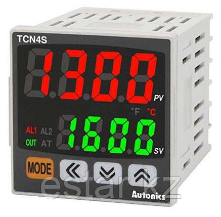 Экономичный температурный контроллер с двойным дисплеем TCN4S-24R, фото 2