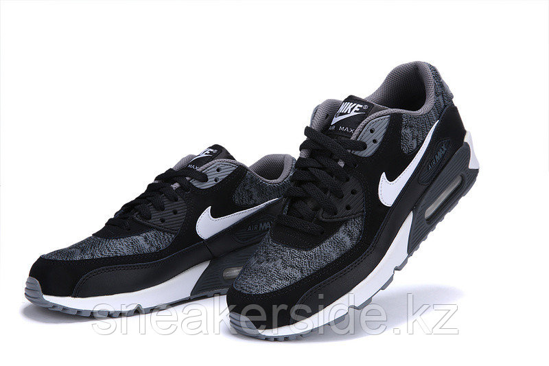 Кроссовки Nikе Air Max 90 Essential Black White Cool gray (36-44) - фото 3 - id-p20138161