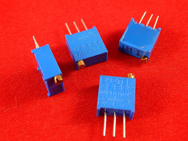 Потенциометр (подстроечный резистор, триммер) 3296Вт, фото 2
