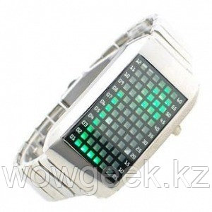 Наручные часы Zero Kelvin (зеленые светодиоды)