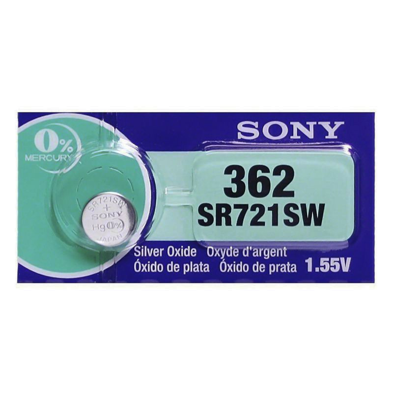 Батарея Sony 362 1.55v  SR721SW
