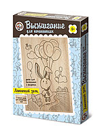 Рисунок для выжигания Летающий заяц.