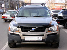 Дефлектор капота темный VOLVO XC90 2003-