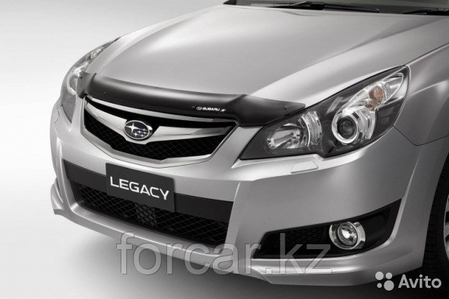 Дефлектор капота темный SUBARU OUTBACK/LEGACY 2010-, фото 2